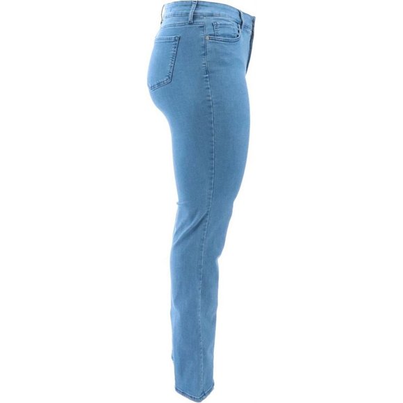 NWT NYDJ MARILYN STRAIGHT-LEG JEANS DOUBLE BUTTON MINA MINA 22WP (WOMEN PETITE) - Picture 7 of 13